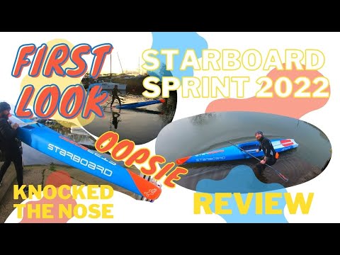 FIRST UK LOOK AT THE NEW STARBOARD SPRINT 2022 - FULL CARBON