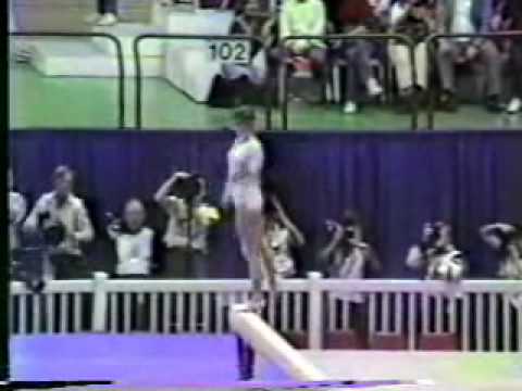 Ecaterina Szabo - 1985 Worlds AA - Balance Beam