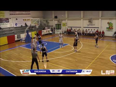 Giulia Basket Giulianova-Virtus Civitanova 62-55, gli highlights