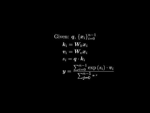 Attention in Neural Networks