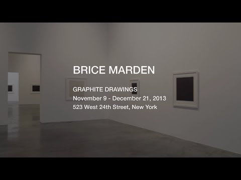 Brice Marden: Graphite Drawings