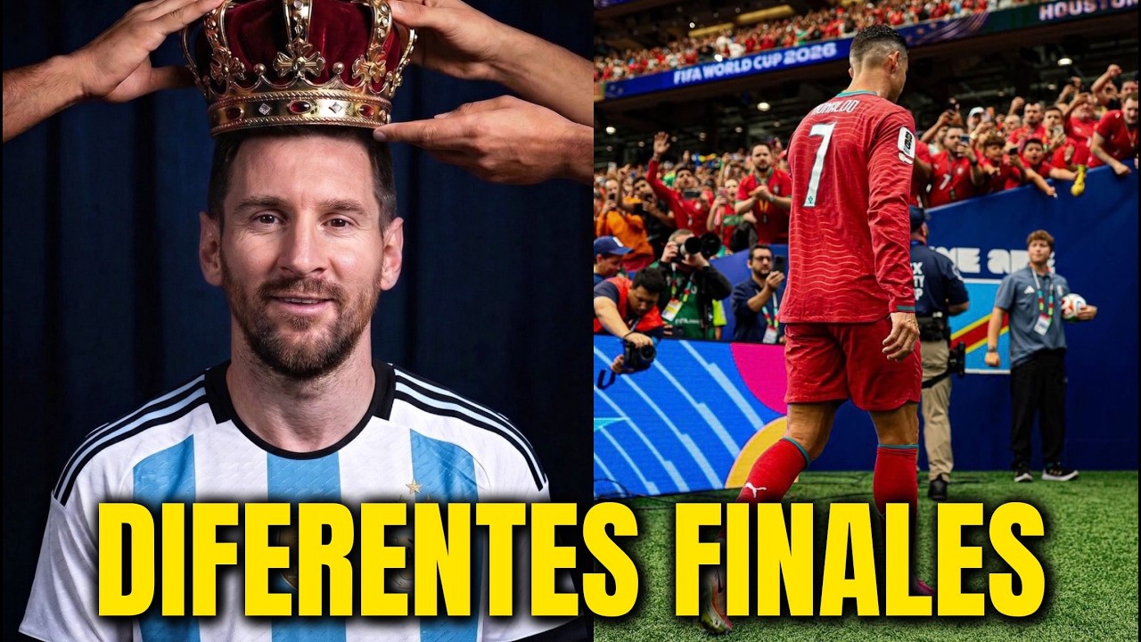 QUÉ ACABA de PASAR con CRISTIANO RONALDO y MESSI?