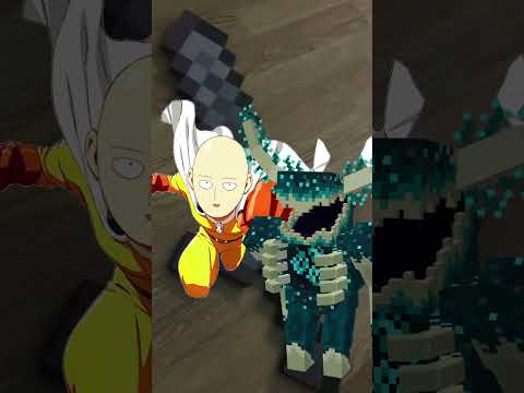 EPIC - One Punch Man Destroys All Minecraft Mobs
