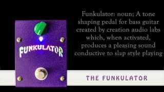 Video thumbnail for Taking the Funkulator bass pedal for a test drive by Creation Audio Labs