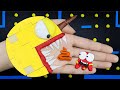 Lego Horn Pacman Fight With The Red Ghost Pacman Stop Motion PacmanStopMotion