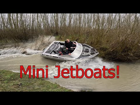 Mini Jetboats can take you anywhere! | Gnarly lines! | Waitaki River