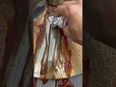 Ketchup cleans all! #ketchup #cleaning #rust #removerust