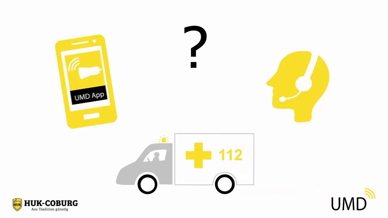 So funktioniert der Unfallmeldedienst