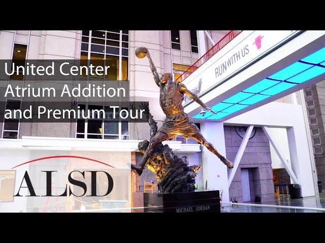 United Center atrium addition and premium tour by ALSD
