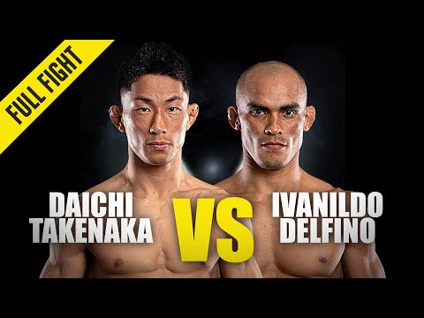 Daichi Takenaka vs Ivanildo Delfino full fight