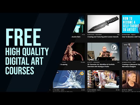 Free - High Quality - Digital Art Courses