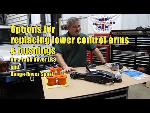 Fixing Lower Control Arm Issues On LR3 / Range Rover Sport