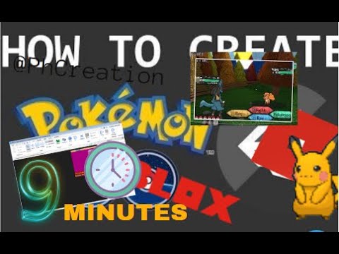 ROBLOX- How to Make a POKEMON GAME in just 9 minutes? (REMASTERED) Updated |NO Scripting |
