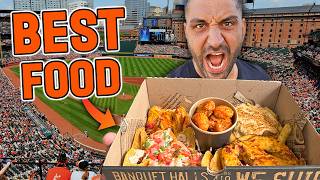 Trying famous food spots at the Baltimore Orioles Stadium (Camden Yards)