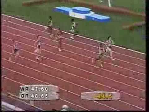 Women's 400m Final at the Barcelona 1992 Olympics