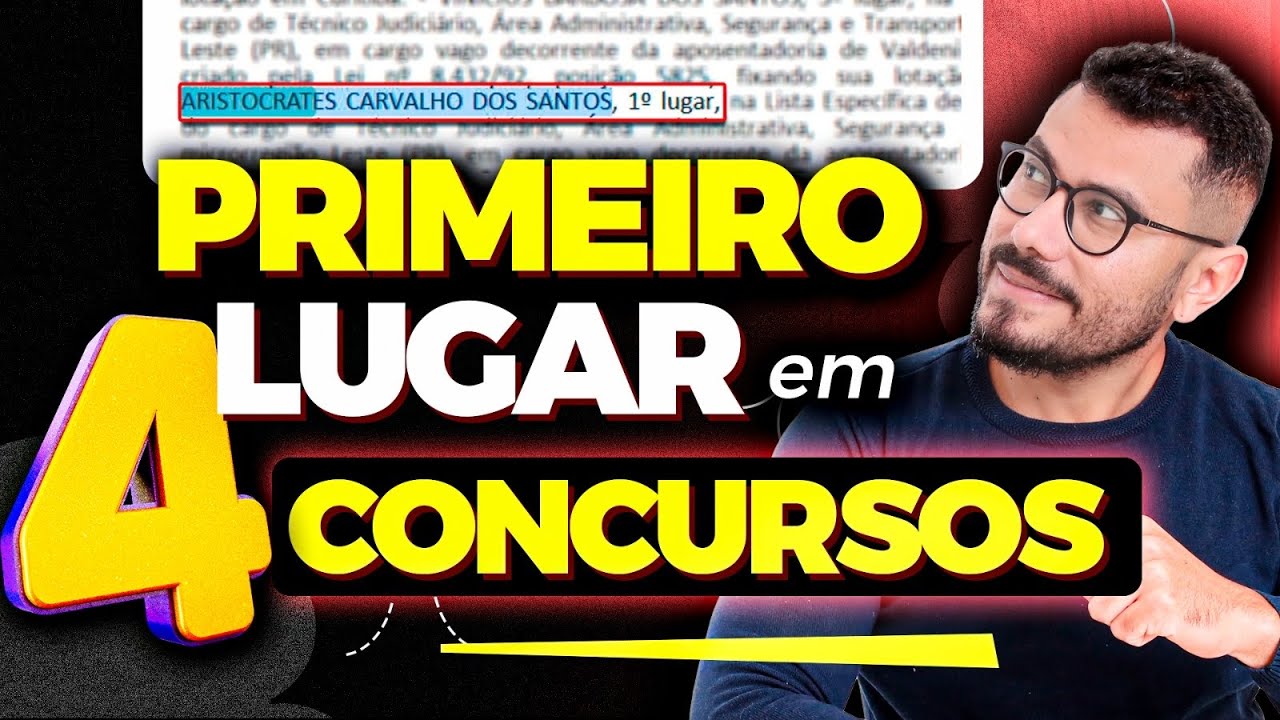 🚨Como Passei 4X em Primeiro Lugar, Mesmo Sendo Pobre!