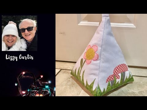 Sew a simple doorstop with applique - Lizzy Curtis