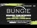 Bungie Weapon Design Team Interview ft Vivian Becks and Chris Proctor - Podcast Versus Enemies Ep 38