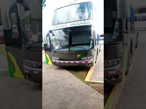 Terminal de Transporte de Santiago de Veraguas, Ônibus de Santiago Panamá de 2 piso 🙏🇵🇦
