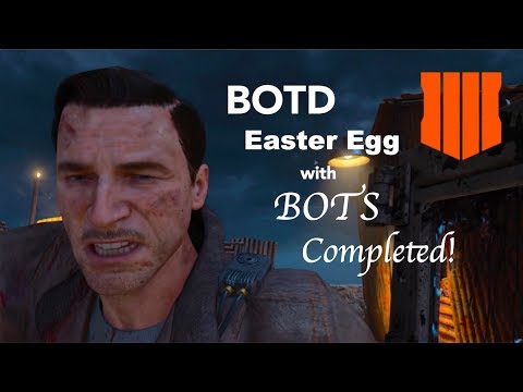 Call of Duty: Black Ops 4 - Blood of the Dead Easter Egg with Bots Completed (Full Gameplay)