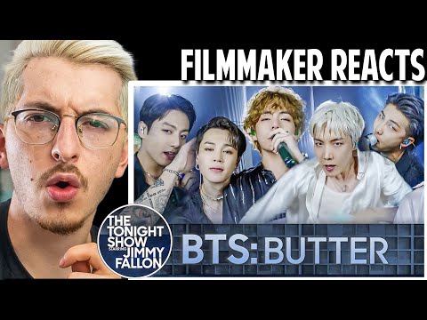 FILMMAKER Reacts To BTS 'Butter' on The Tonight Show