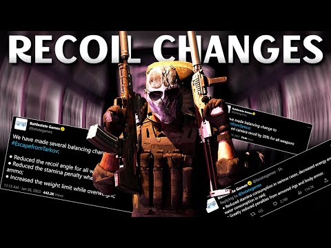 TARKOV RECOIL CHANGES ARE HERE!!