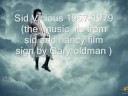 sid vicious - i wanna be your dog -(gary oldman)