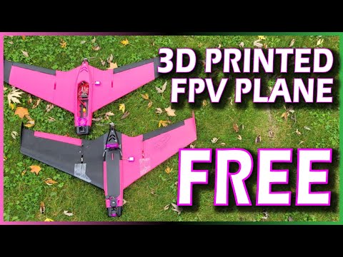 FREE 3D PRINTED FPV PLANE - HOW TO BUILD, TIPS & PARTS USED - SCIMITAR