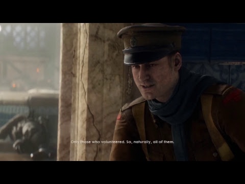 Battlefield 1 Singleplayer Gameplay [Walkthrough Part 13] - You will be running