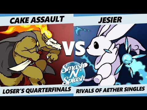 SNS5 RoA - CakeAssault (Forsburn) Vs. Jesier (Ori) Rivals of Aether Loser's Quarterfinals