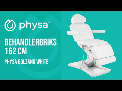 Produktvideo - Behandlerbriks - 4 motorer - 350 W - 187 x 60 x 65 - 87,5 cm - 150 kg - hvid