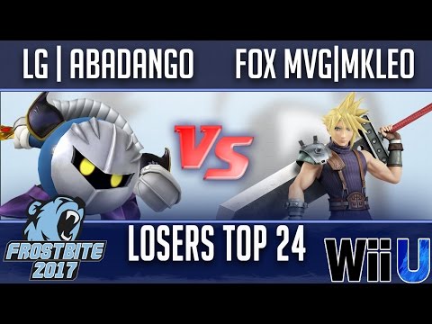 Frostbite 2017 LOSERS TOP 24 - LG | Abadango (Meta Knight) vs Echo Fox  MVG | MKLeo (Cloud)