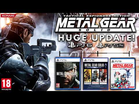Konami's Metal Gear Solid™ 2025 Plans | MGS 1 Remake, MGS 4 Remaster, Kojima's PHYSINT, DS2 & More!