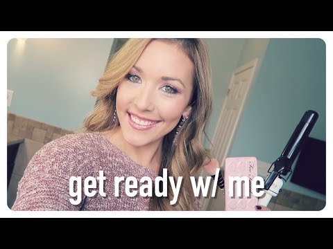 rose gold metallic holiday makeup + hair | get ready w/ me | brianna k Video