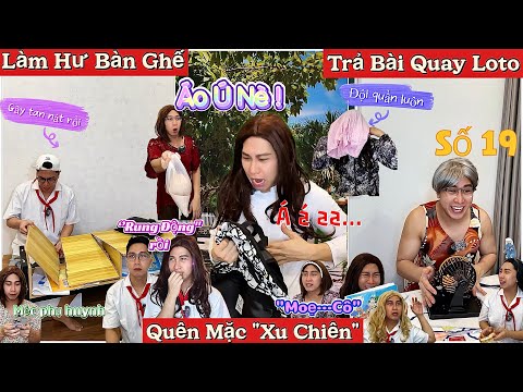Tổng Hợp Video Ngắn Học Sinh #89 : Làm Hư Bàn Ghế , Trả Bài Lồng Quay Loto, Quên Mặc Xu Chiên Đi Học