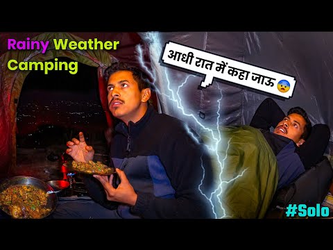 Monsoon Camping in Uttarakhand | Rainy Mountain Camping in the Himalayas | Unknown Dreamer