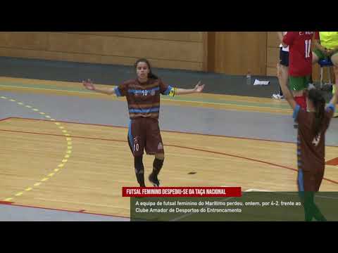 Futsal feminino despede-se da Taça Nacional