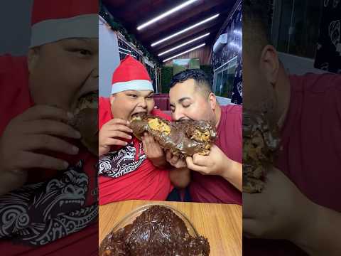 MAIOR PANETONE DE SP #viral #gordinho #comida #natal #fyp #meme