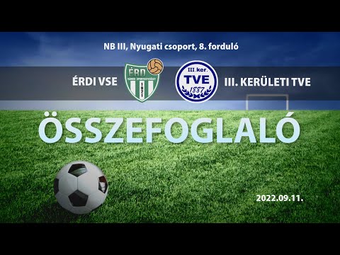 Érdi VSE - III. kerületi TVE (összefoglaló)