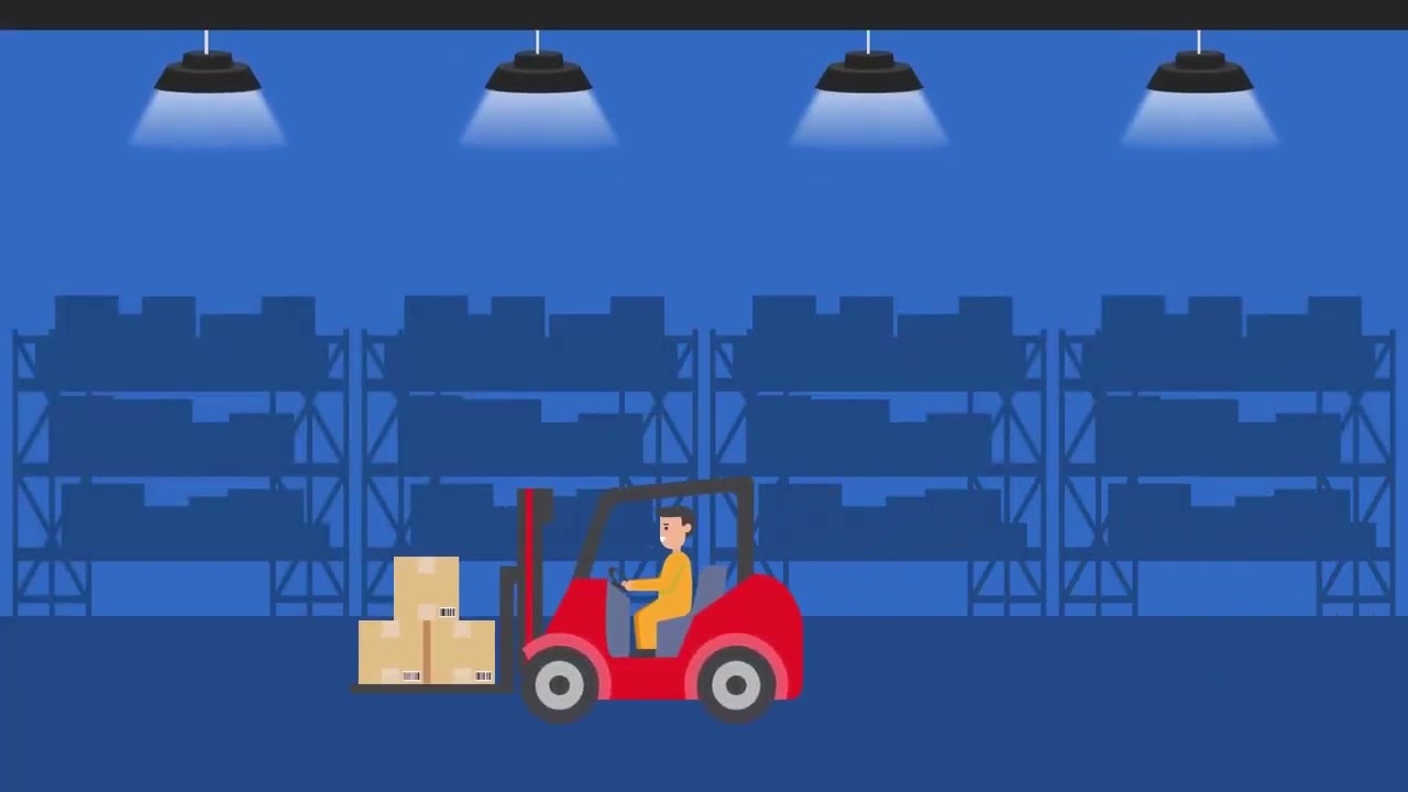 Giải pháp đèn LED chiếu sáng nhà kho hiệu quả tiết kiệm