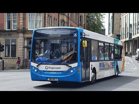 Journey on Route X63 | NK11BFJ/27723 - Stagecoach North East: ADL Enviro 300