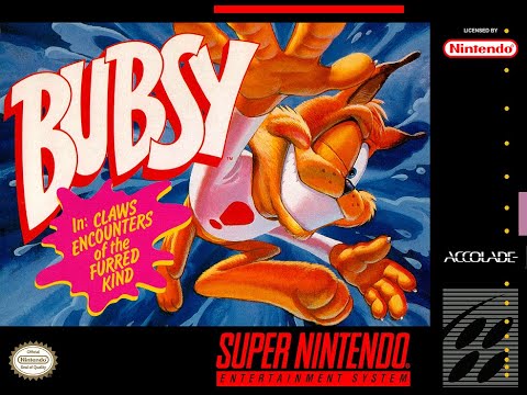 Bubsy: Claws Encounters of the Furred Kind (SNES) | Live Full Playthrough