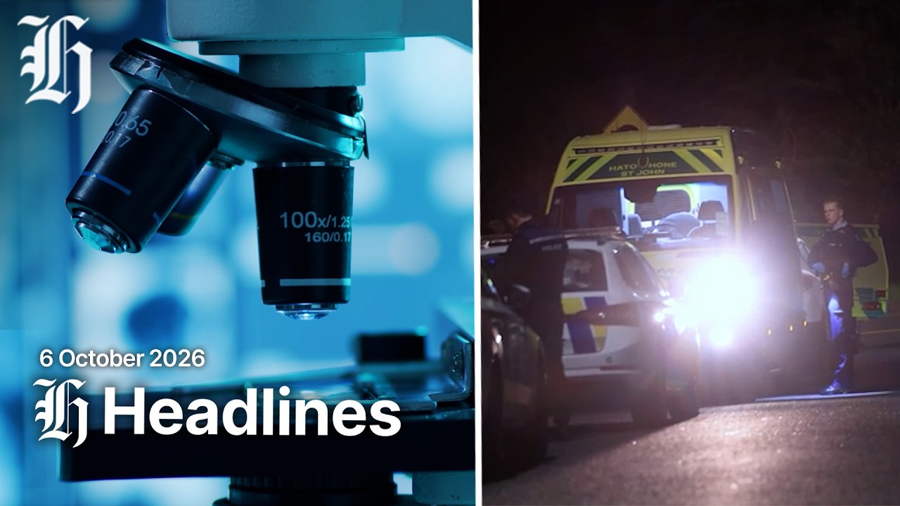 NZ Herald Afternoon Headlines | Tuesday, October 6, 2026