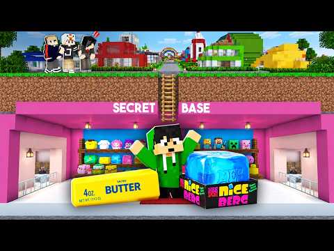 We Found a Secret Butter Squishy Base in Minecraft (Tagalog)
