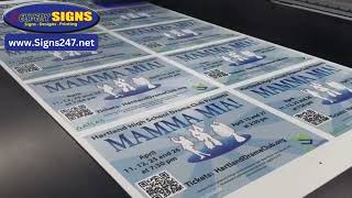 How We Make Custom Yard Signs – See the Printing Process!