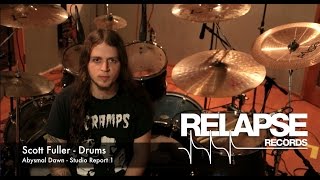 ABYSMAL DAWN  - 'Obsolescence' Studio Update #1 - Drums