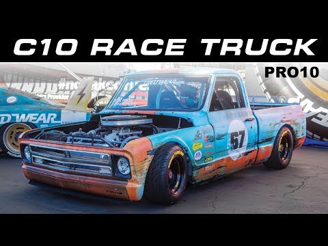 C10 RACE TRUCK - Re-squared and Rebalanced for Road-Racing | Speedhut | Josh Schilling At SEMA