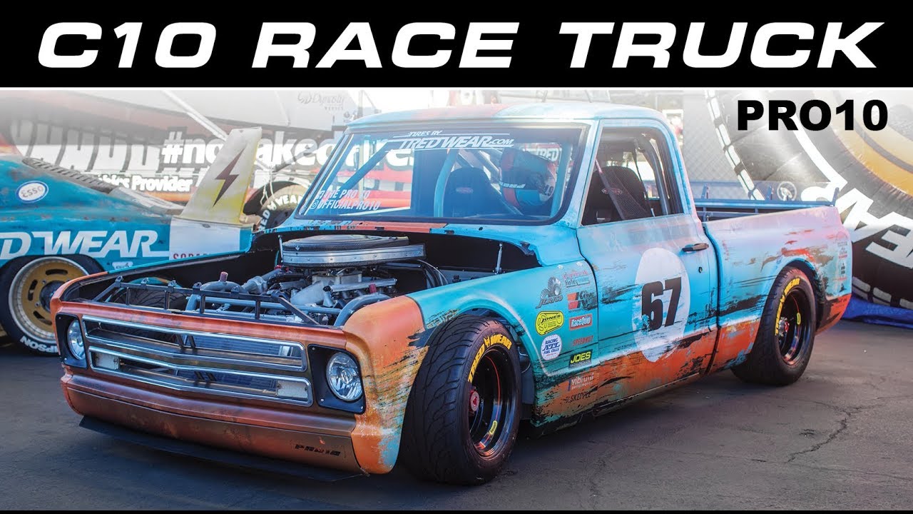 Watch the Chevy C10 race truck build video