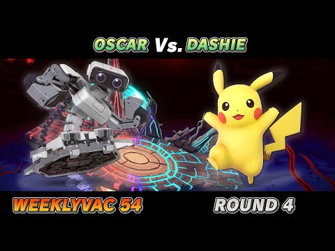 WeeklyVac 54 - SSBU - Oscar (R.O.B.) vs Dashie (Pikachu)