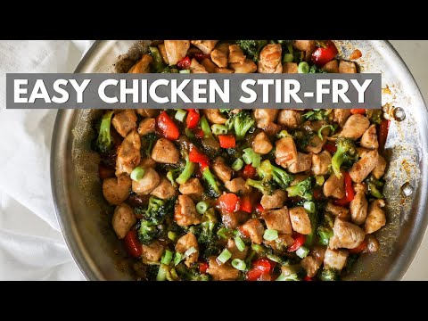 Easy CHICKEN STIR-FRY Recipe | Quick & Easy Weeknight Dinner Meal!